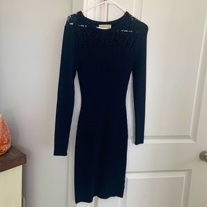 Navy Blue Michael Kors Sweater dress, Size Medium.